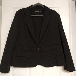 Black blazer, size 20